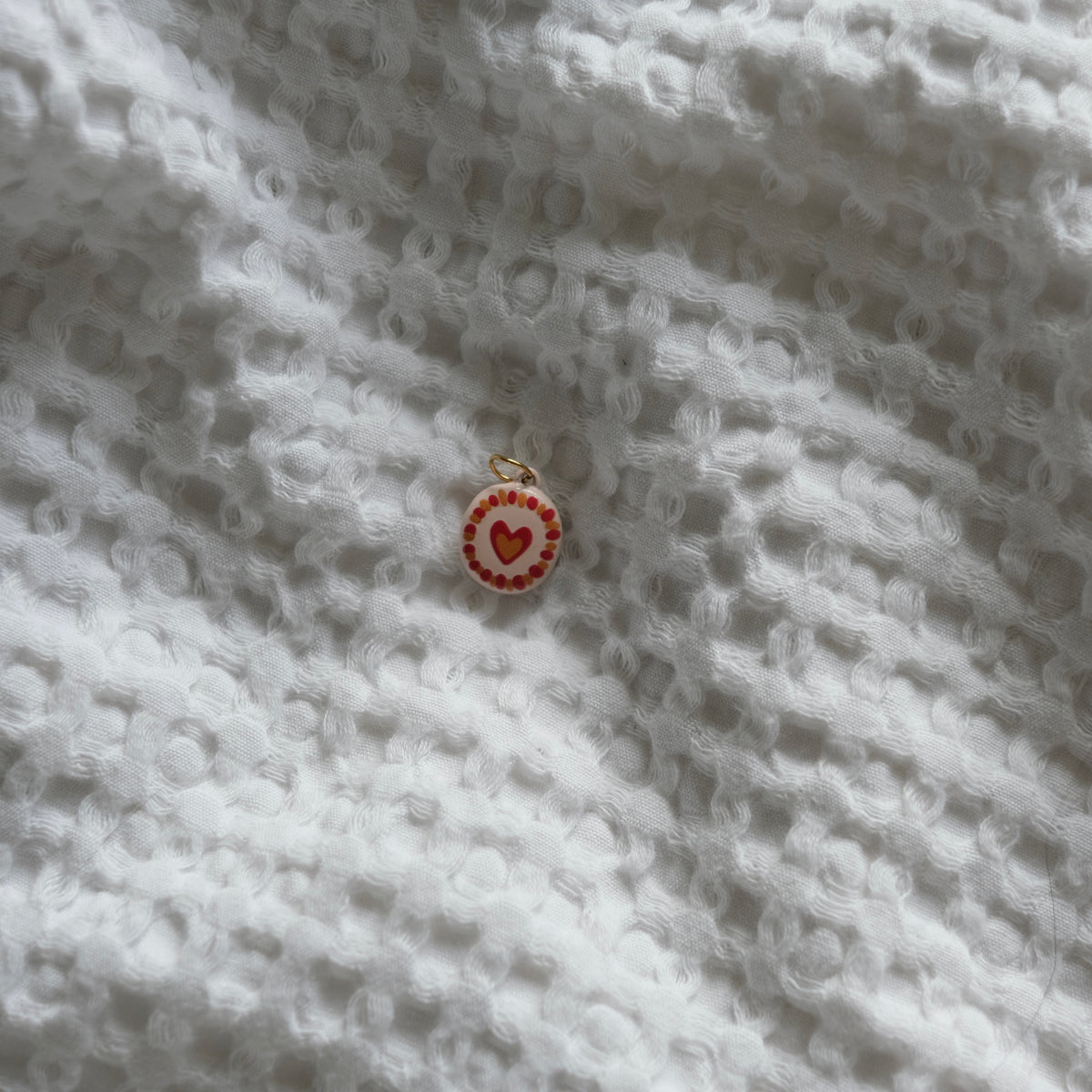 Heart Medallion Charm