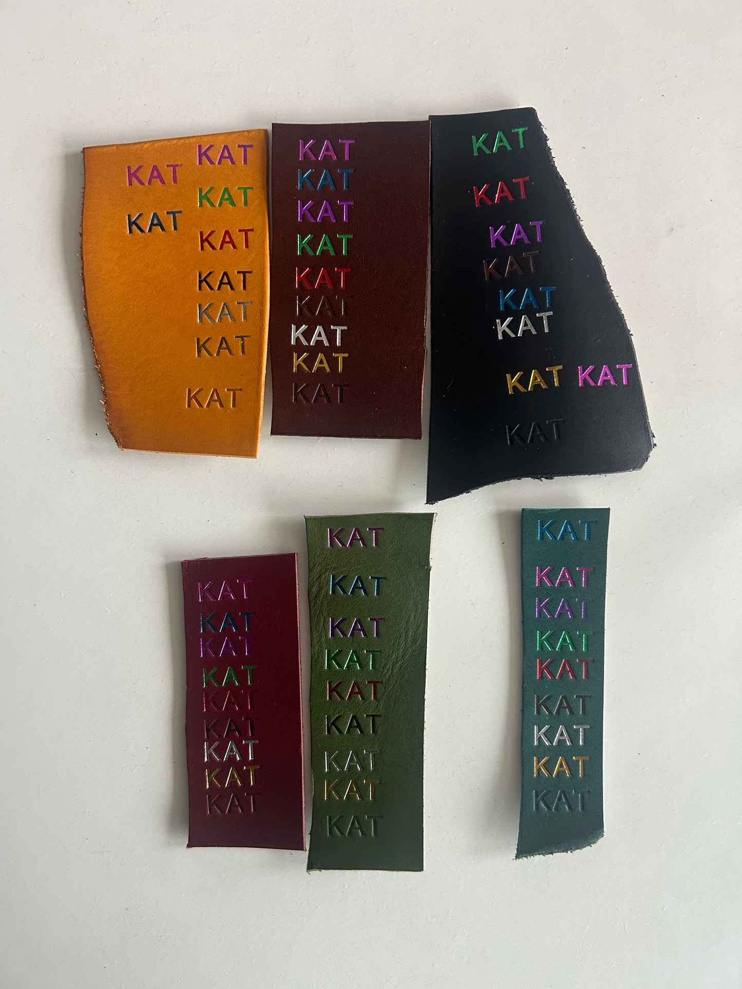 Zero Waste Mini Leather Journal Bag Charm