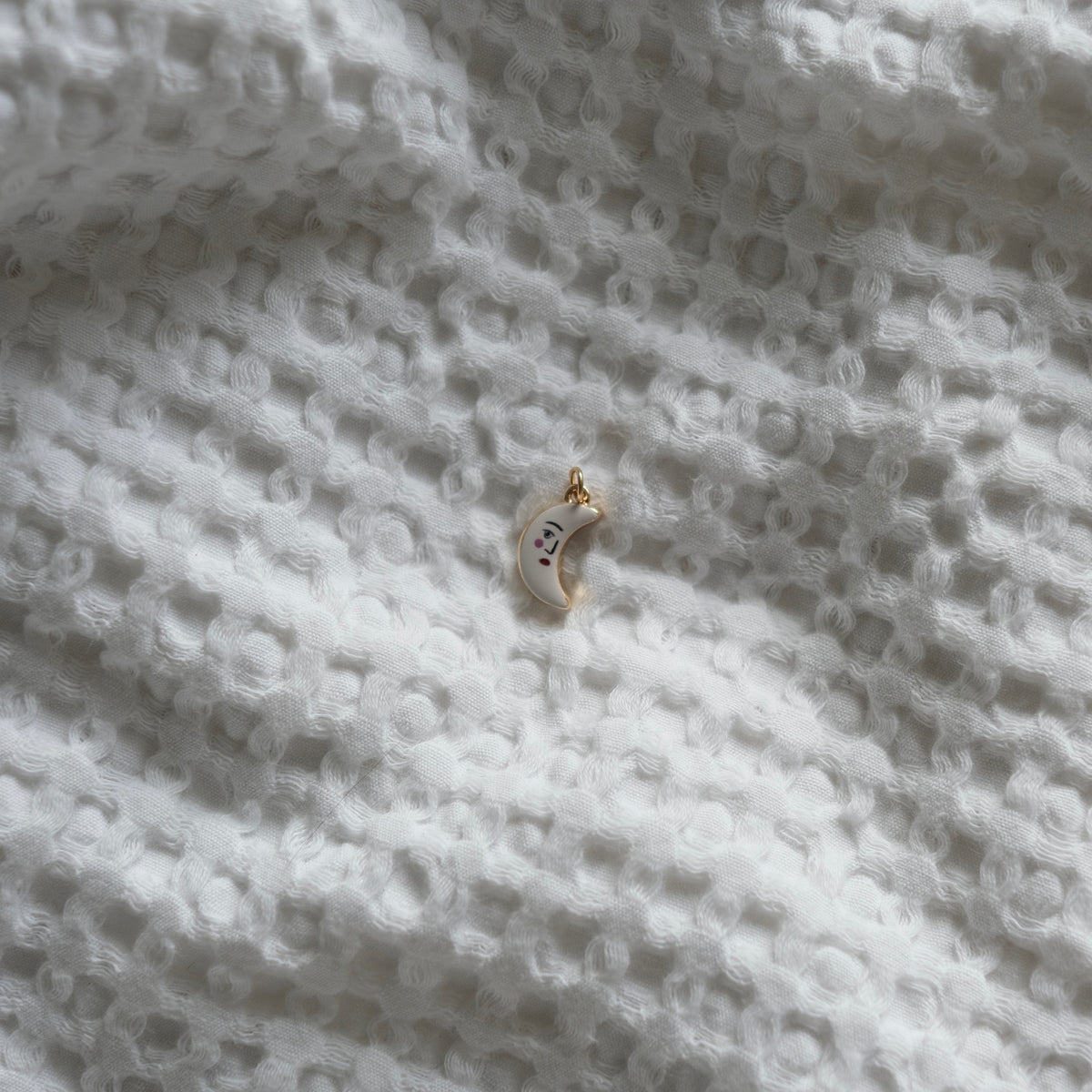 Moon Face Charm