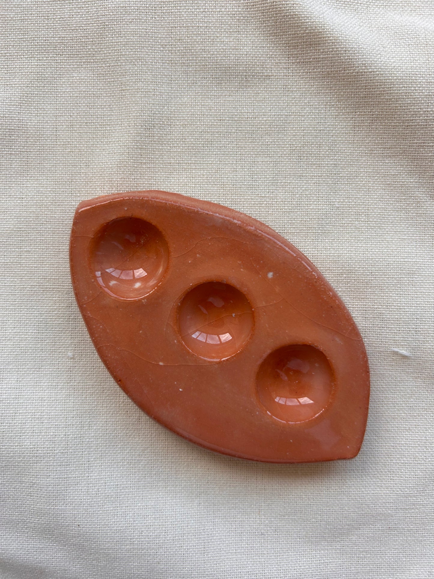 Mini Terracotta Stone Mixer Palette