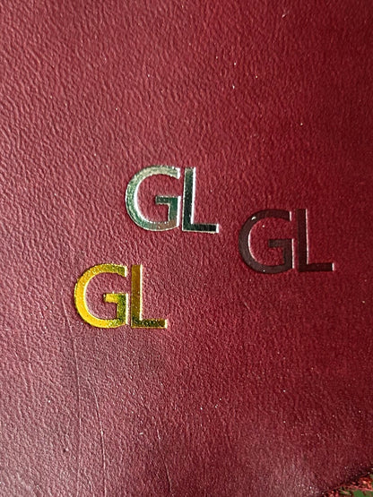 Aqua Field Leather Bifold (A6)