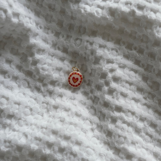 Heart Medallion Charm