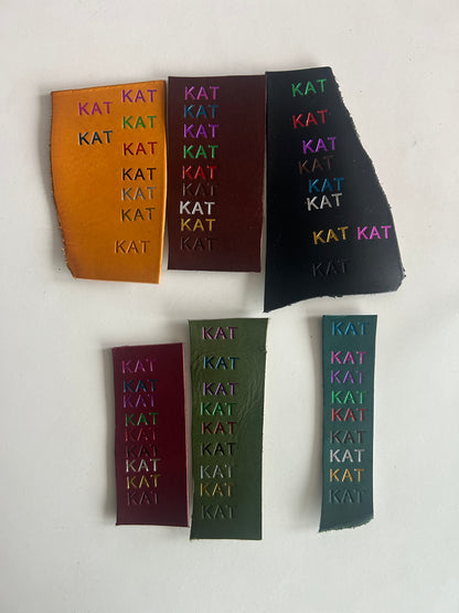 Zero Waste Leather Bookmark