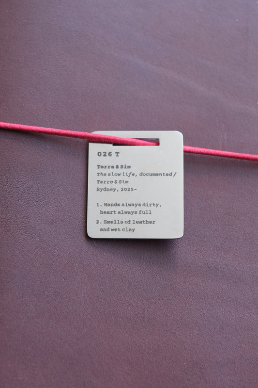 Personalised Catalogue Card Charm