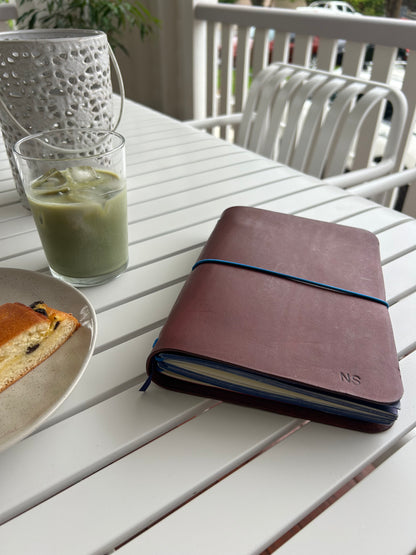 Chocolate Leather Bifold (B6)