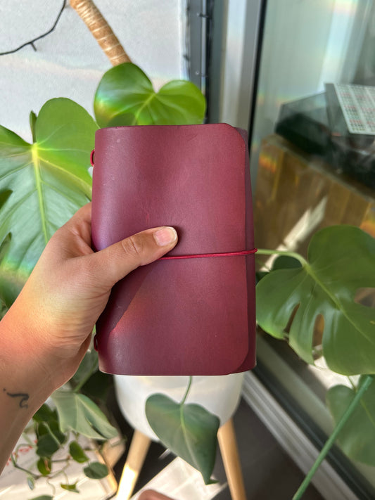 Pinot Pocket Leather Trifold (A6)