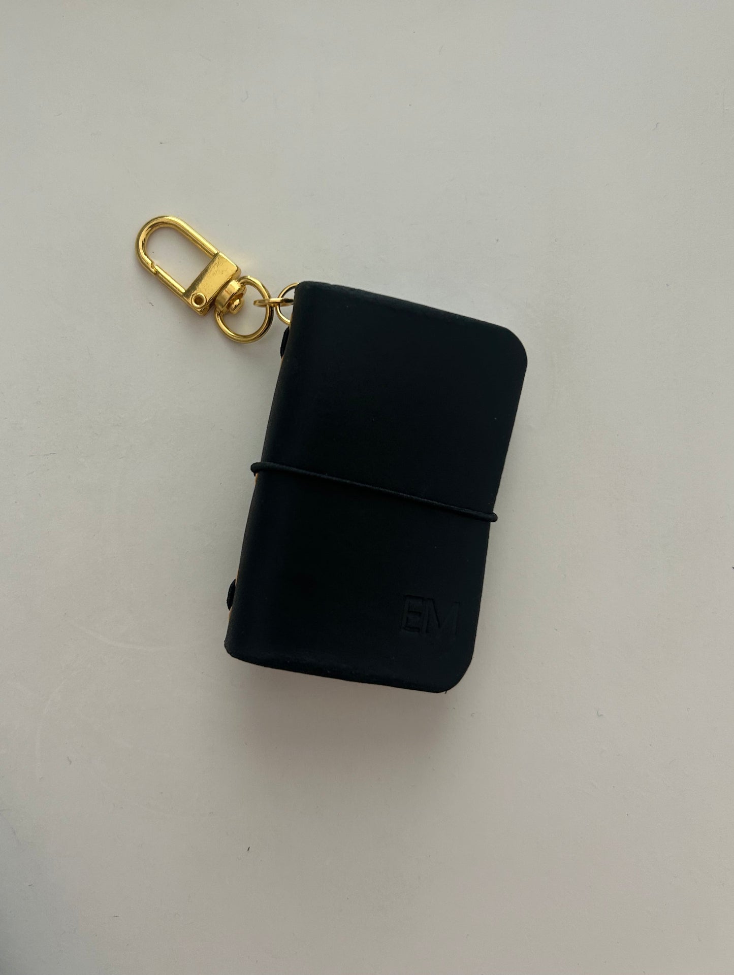 Zero Waste Mini Leather Journal Bag Charm