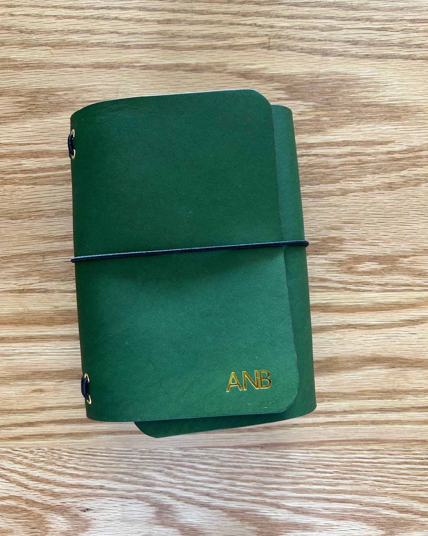 Forest Field Leather Trifold (A6)