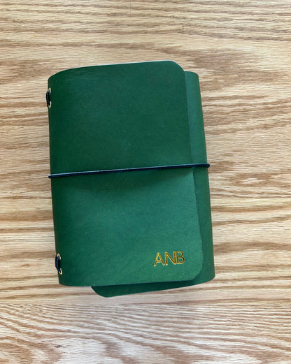 Forest Field Leather Trifold (A6)