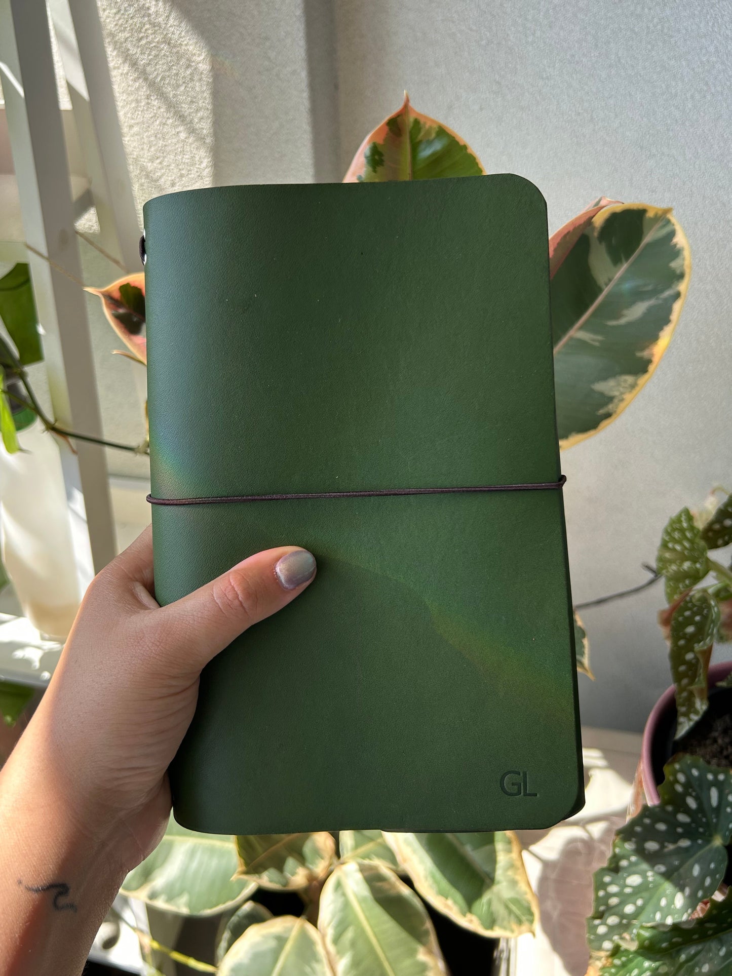 Forest Everyday Leather Trifold (A5)