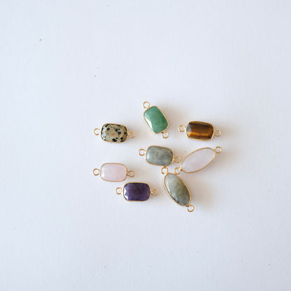 Stone & Shell Connector Charms