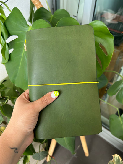 Forest Everyday Leather Trifold (A5)