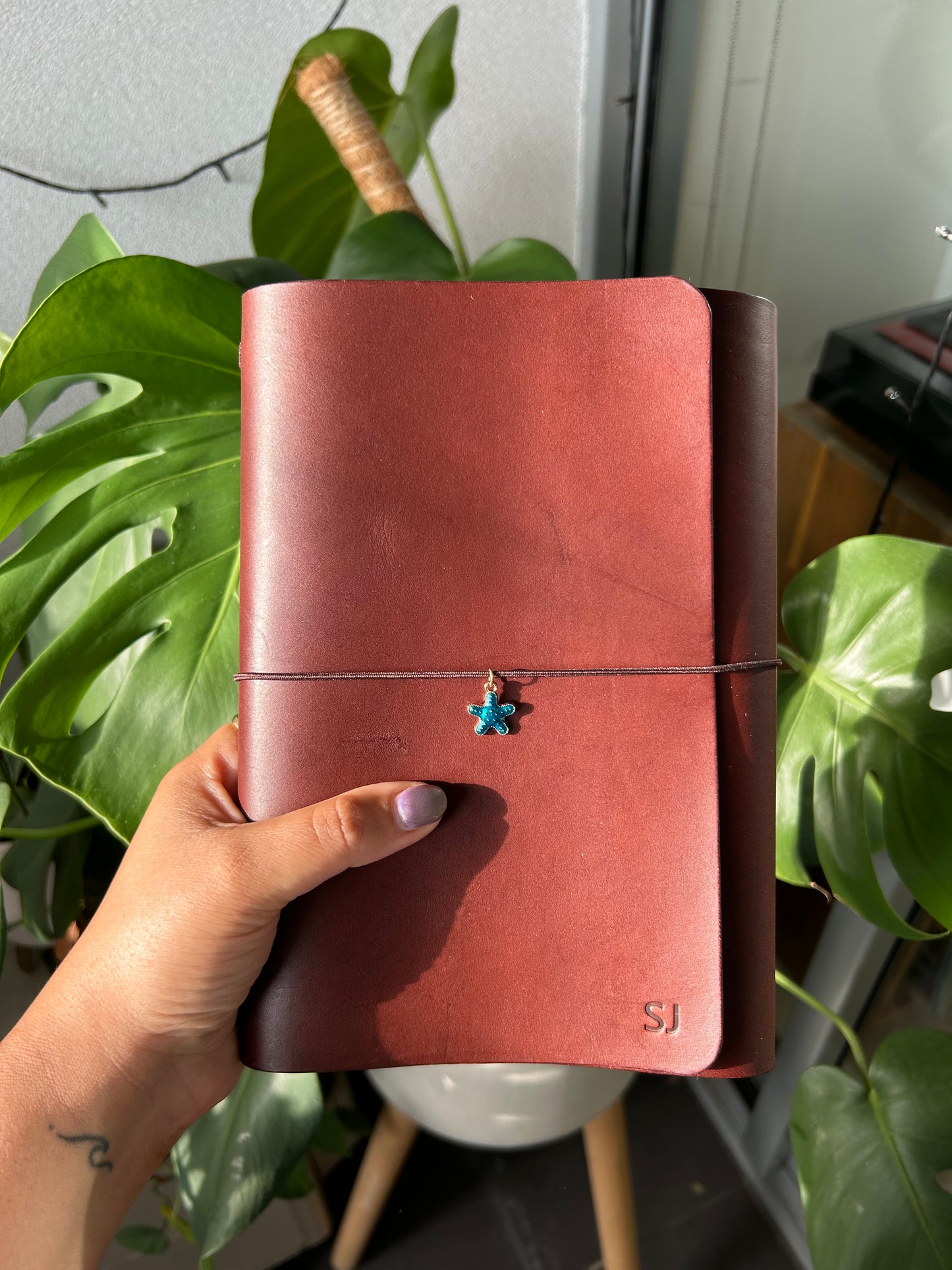 Chocolate Everyday Leather Trifold (A5)