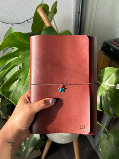 Chocolate Everyday Leather Trifold (A5)