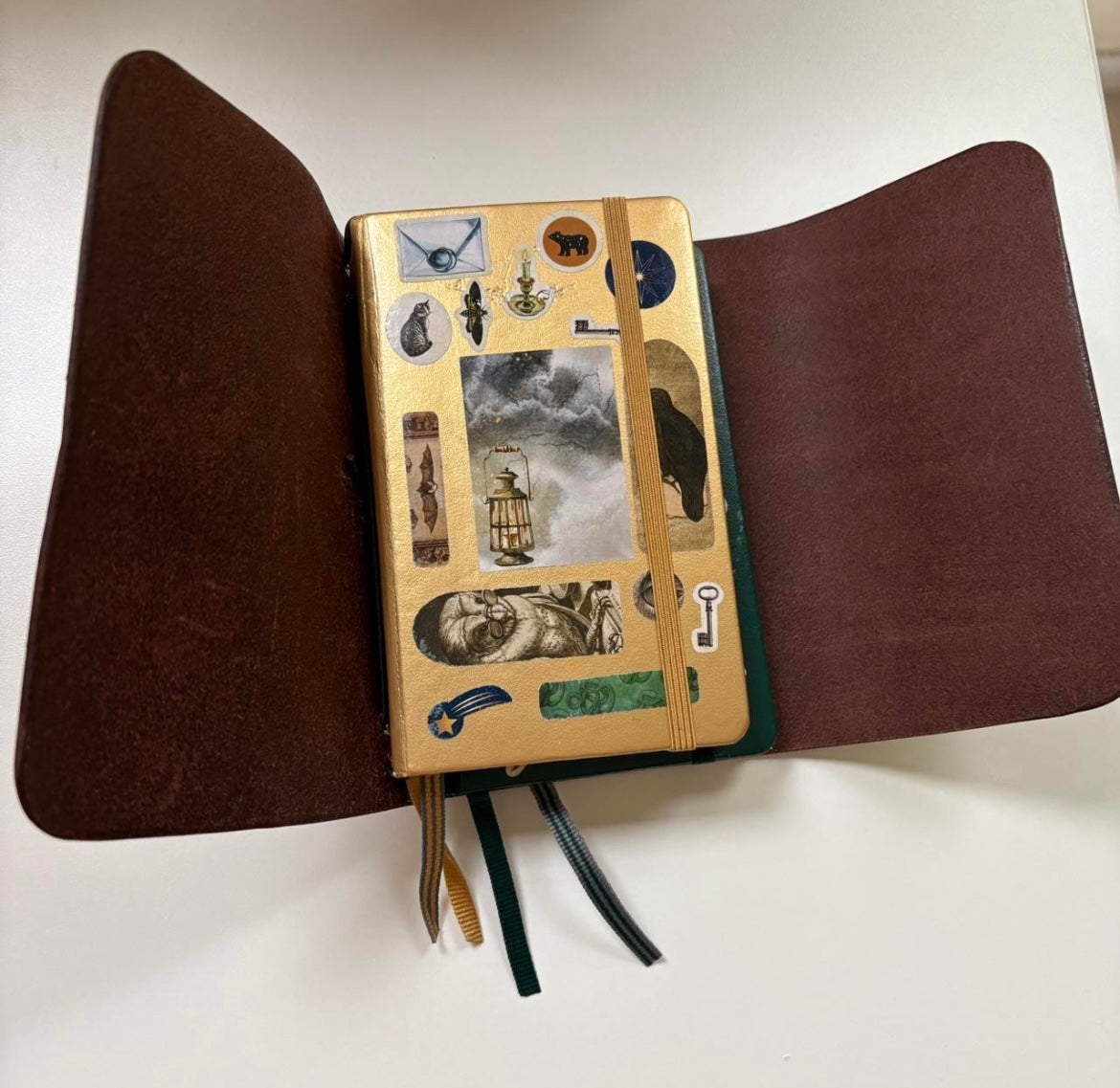 Chocolate Pocket Leather Trifold (A6) (PRE-ORDER)