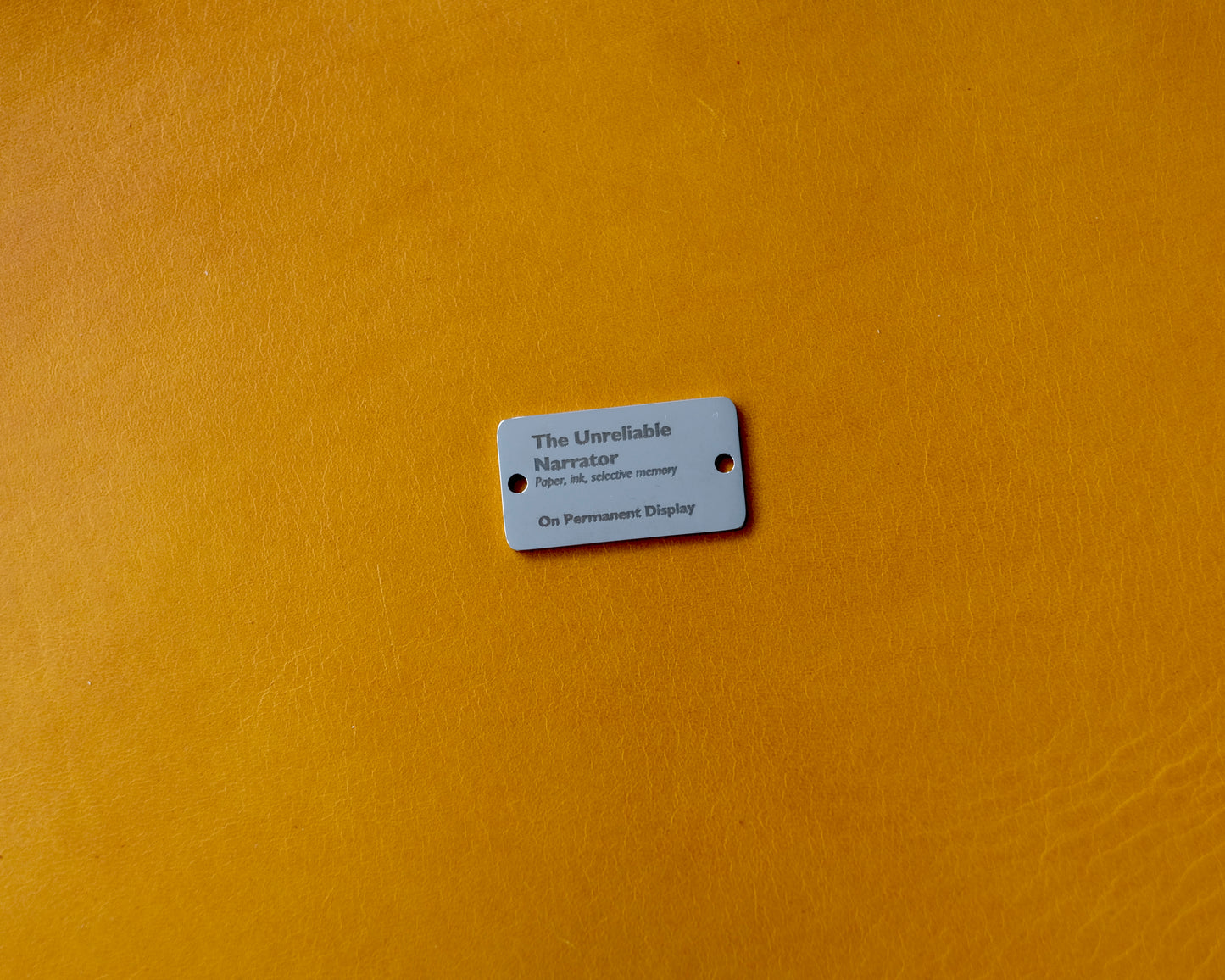 Personalised Gallery Placard Charm