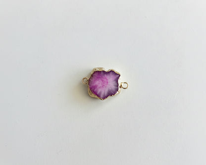 Stone & Shell Connector Charms