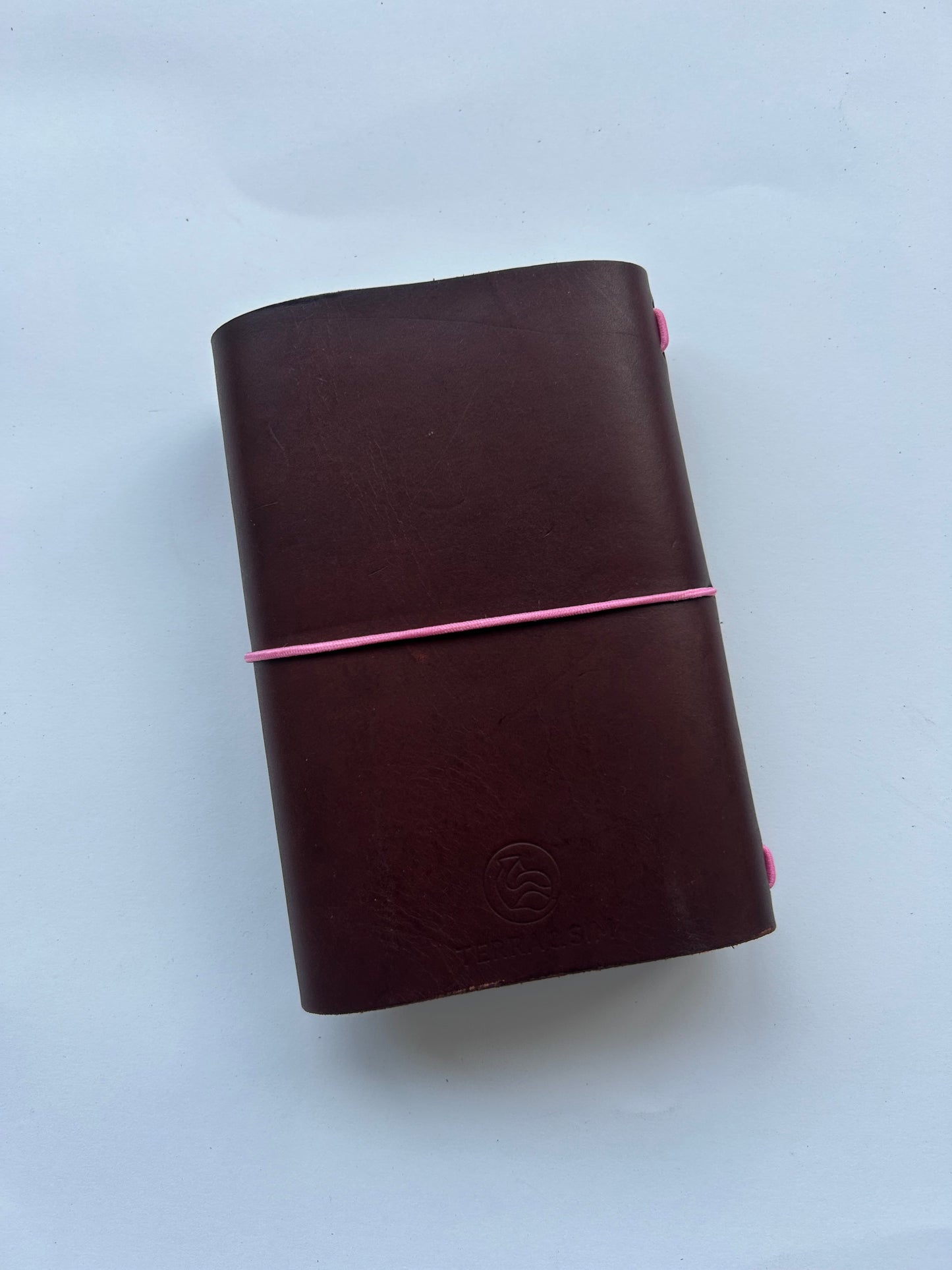 SAMPLE - Chocolate Pocket Leather Trifold