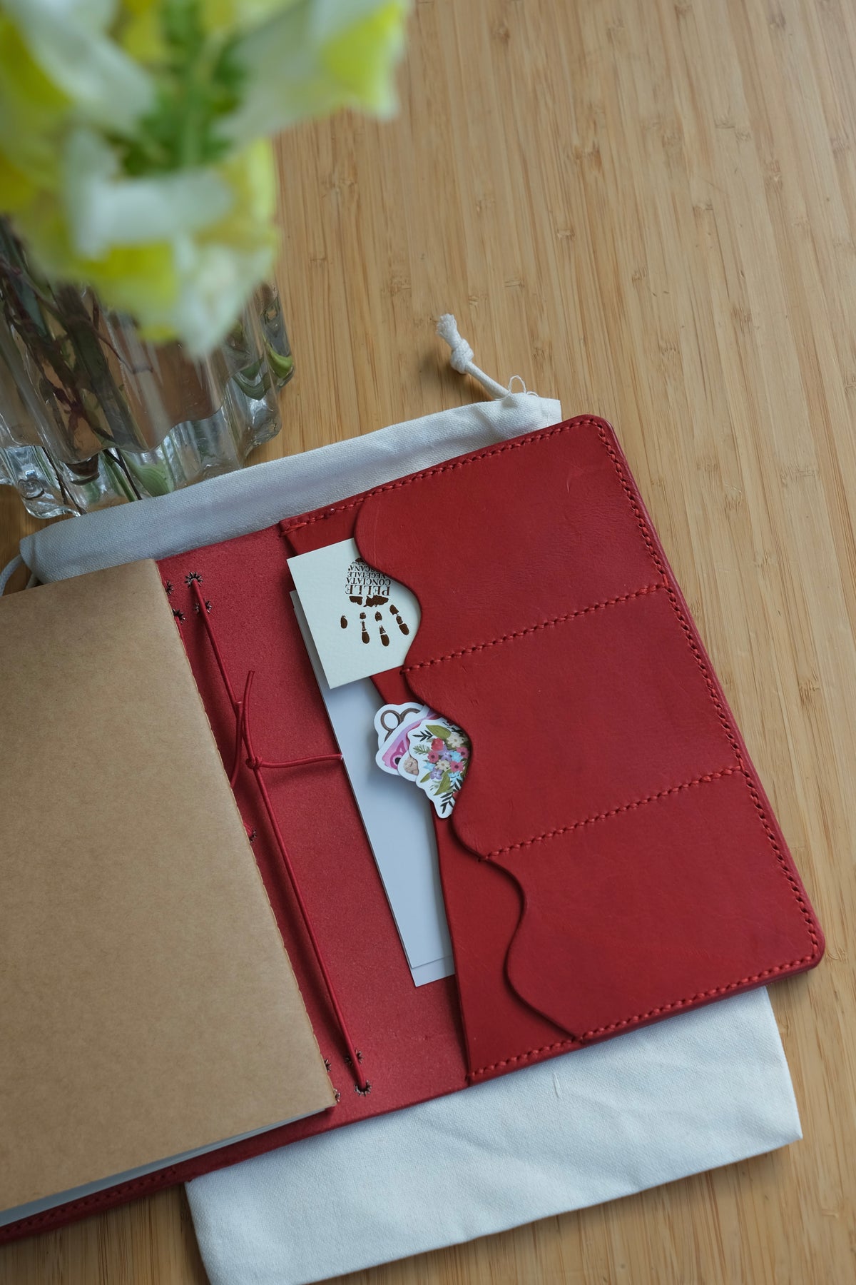 Workshop Pocket Leather Bifold (B6)