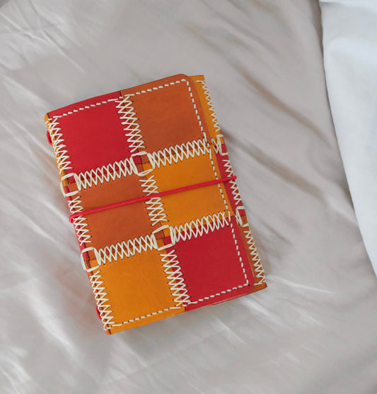 Zero Waste Patchwork Trifold