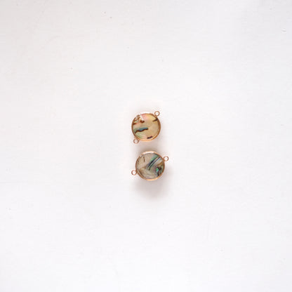 Stone & Shell Connector Charms