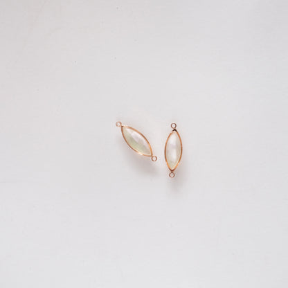 Stone & Shell Connector Charms