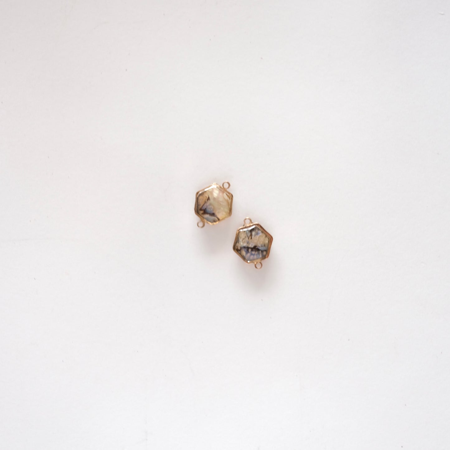 Stone & Shell Connector Charms