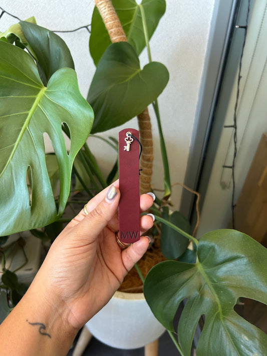 Zero Waste Leather Bookmark