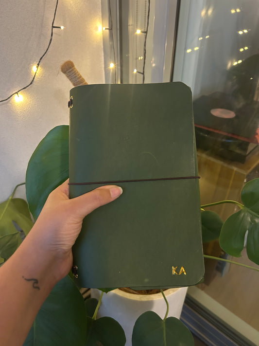 Forest Everyday Leather Trifold (A5)