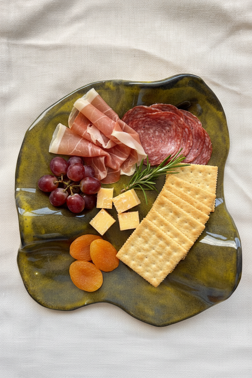 Girl Dinner Snack Plate