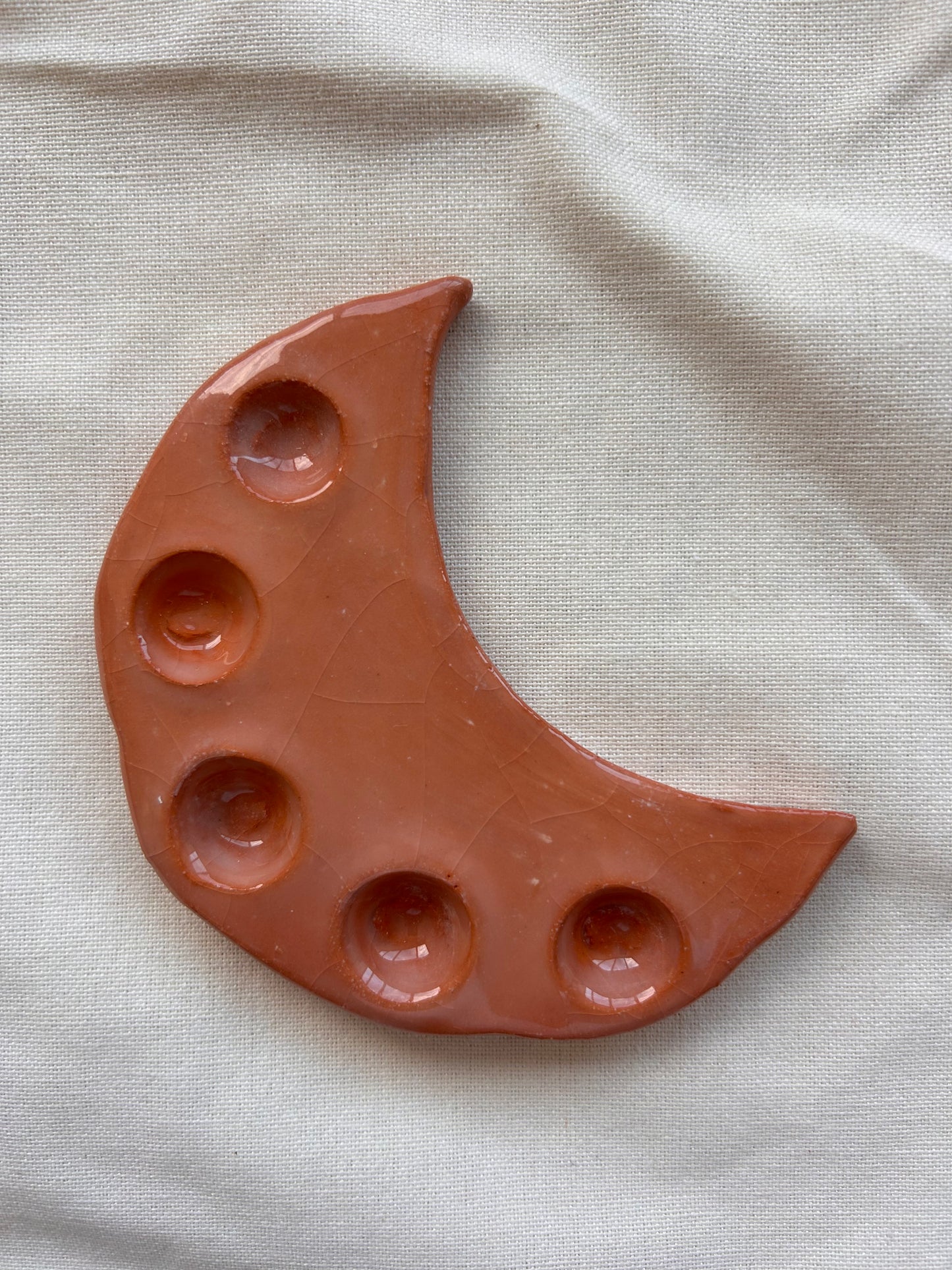 Mini Terracotta Crescent Mixer
